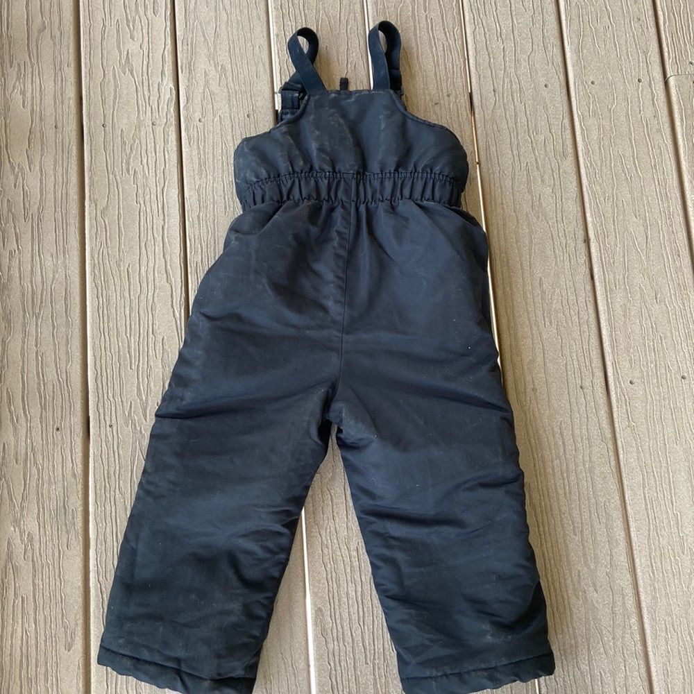 Healthtex Outer wear Snow Ski Overall Black Size 4T